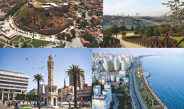 Şanlıurfalıların en çok tercih ettiği şehirler