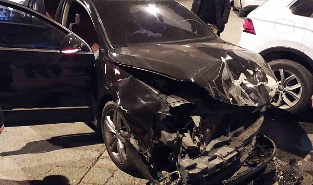 Trafik kazası: 2 yaralı