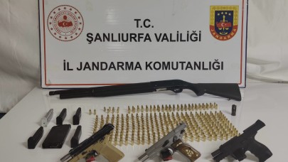Şanlıurfa’da silah operasyonu