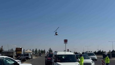 10 araç trafikten men edildi