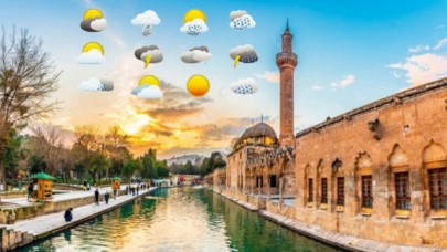 Urfa’da bugün havalar nasıl olacak