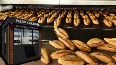Günlük ortalama 60 bin ekmek üretiliyor