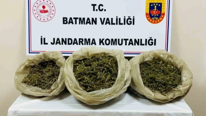 Bir evde 21 kilo esrar bulundu: 1 tutuklama