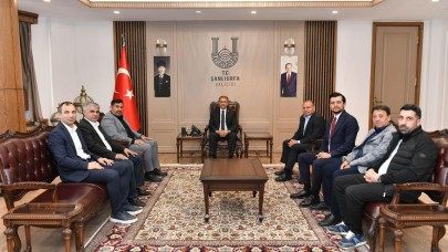 Şanlıurfaspor'dan Vali'ye ziyaret