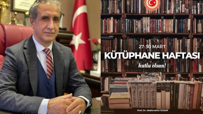 Vekil Duşak okumanın önemine dikkat çekti