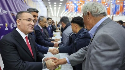 Bozdağ'dan Urfalılara teşekkür