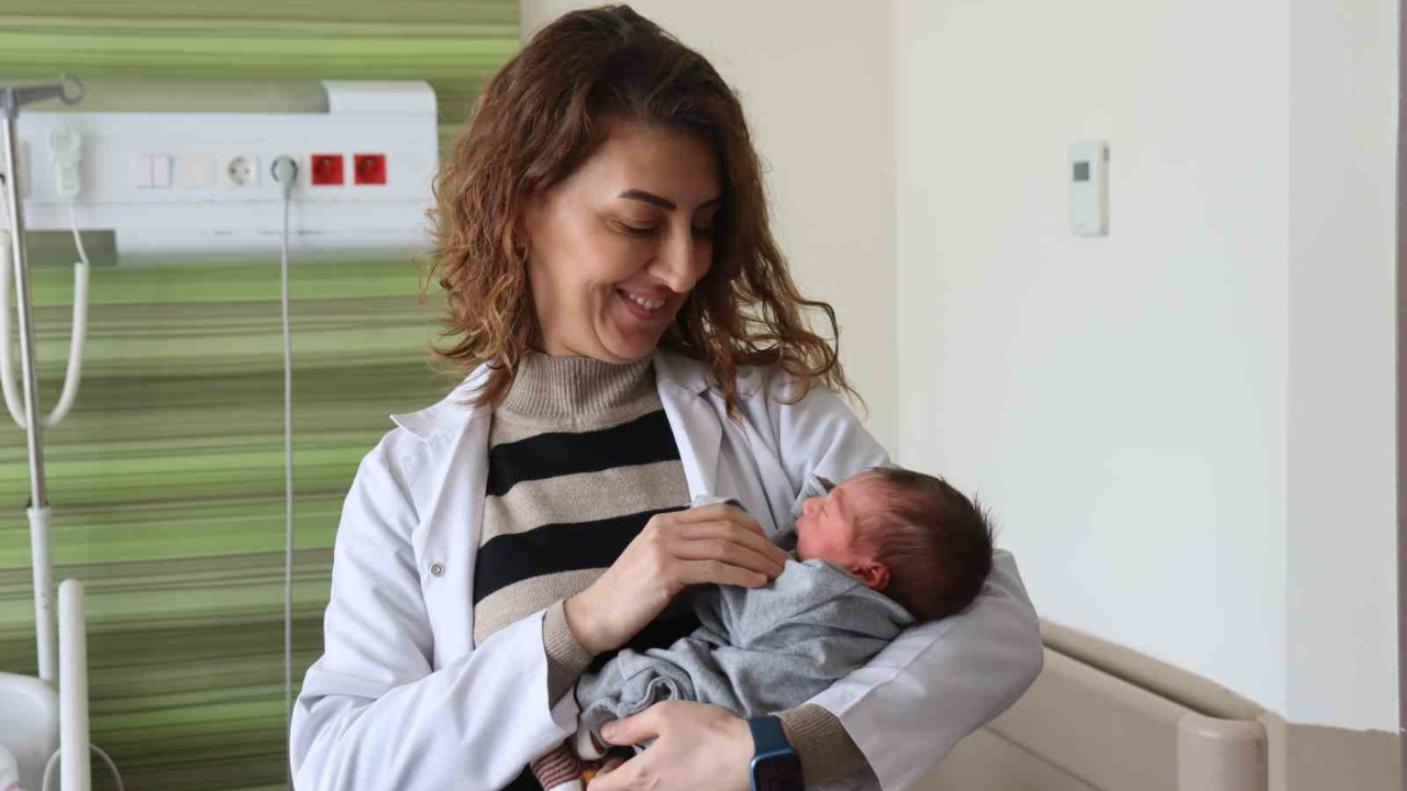 "Altın embriyo" ile anne oldu