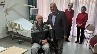 Fakıbaba'dan Özbek'e moral ziyareti