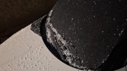 Adıyaman’da dolu yağışı