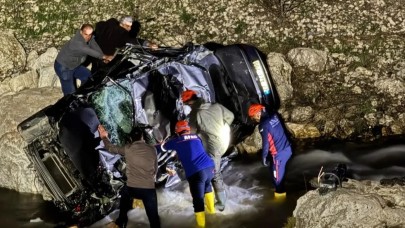 Adıyaman’da otomobil dereye uçtu: 1 ölü