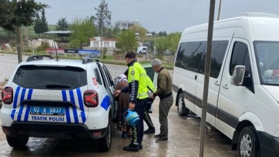 Polislerden vefa örneği