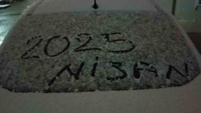 Şanlıurfa'nın komşu ilinde kar yağışı