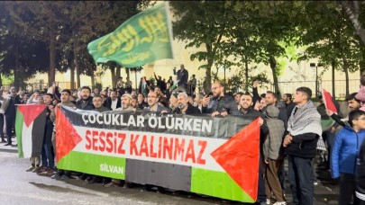 Çocuklar ölürken, sessiz kalma yürüyüşü