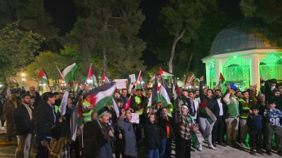 Şanlıurfa'dan Gazze'ye tekbir ile destek