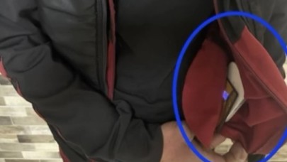 Ehliyet sınavında kopya düzeneği ile yakalandı