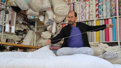 Yorgan işçiliği makineye yenik düştü