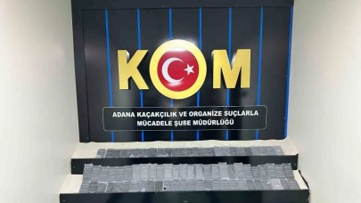 Adana’da 5 milyon TL değerinde kaçak telefon