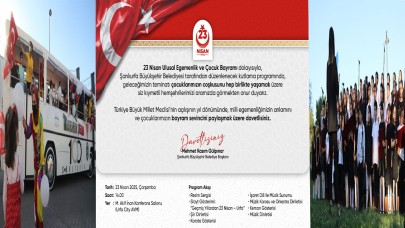 Şanlıurfa’da 23 Nisan Coşkusu Başlıyor