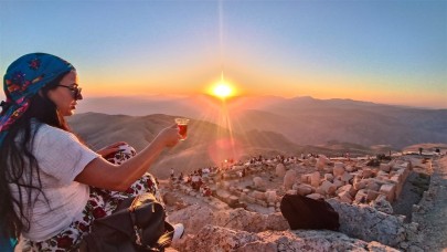 Nemrut Dağı’nın eşsiz manzarası