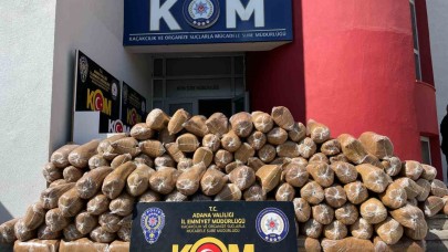 Araçta 1 ton kaçak kıyılmış tütün ele geçirildi