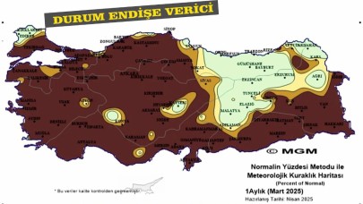 ŞANLIURFA KAHVERENGİYE BÜRÜNDÜ