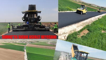 Şanlıurfa’nın 13 ilçesinde yol atağı sürüyor
