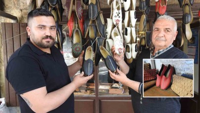 Turistlerin yemeni ayakkabı ilgisi