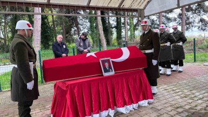 Kıbrıs gazisine son görev