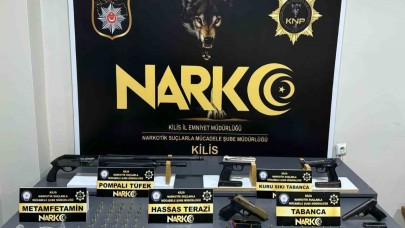 Uyuşturucu ve silah operasyonu: 1 tutuklama