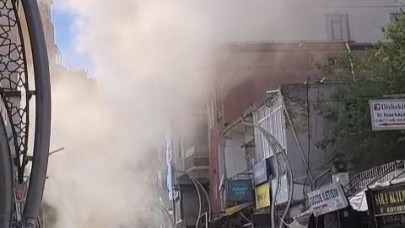 Fırının bacasından çıkan yoğun duman paniğe neden oldu