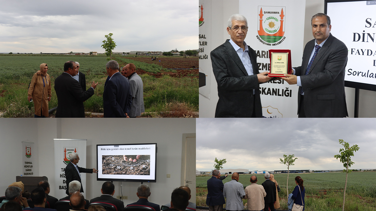 “Tarım Topraklarımızı Koruyalım” Sloganıyla Şanlıurfa’da Eğitim Semineri