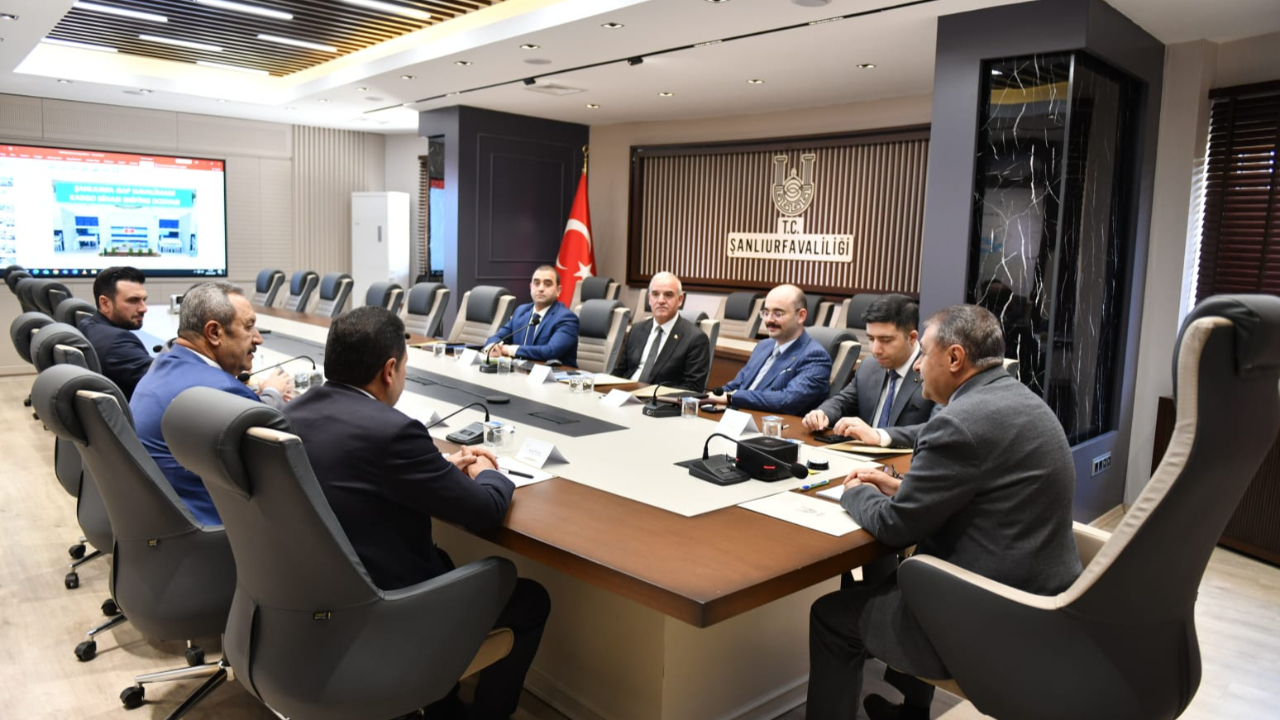 Şanlıurfa GAP Havalimanı'nda bir ilk