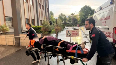 Otomobil şarampole savruldu: 4 yaralı