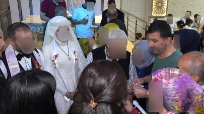 Düğün pastası yiyip 100 Bin TL’lik takı çaldı!