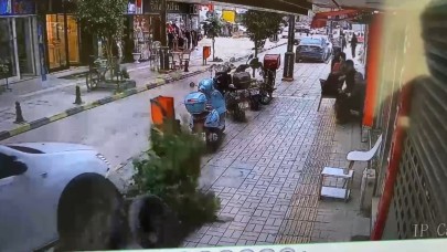 Hatay’da sürücü, fren yerine gaza bastı