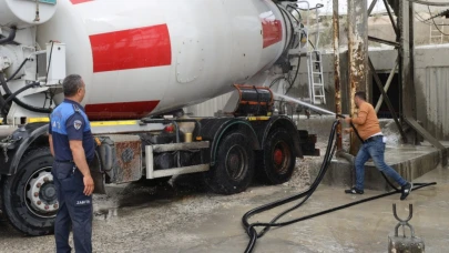 Şanlıurfa'da beton santralleri mercek altında
