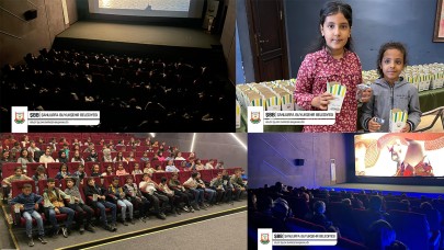 ŞBB, ÖĞRENCİLERE SİNEMA KEYFİ YAŞATTI