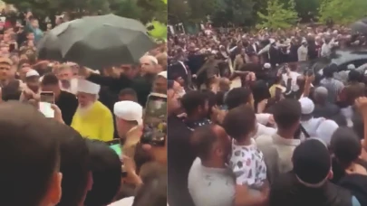 Şanlıurfa'da Menzil şeyhi izdihamı