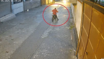 Hatay'da arsız hırsız kameralara yakalandı