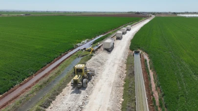 Şanlıurfa Büyükşehir Belediyesi’nden 17 Km’lik grup yolu