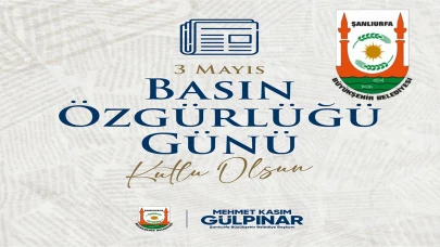 Şanlıurfa Büyükşehir Belediyesi, Basın Emekçilerine Teşekkür Etti