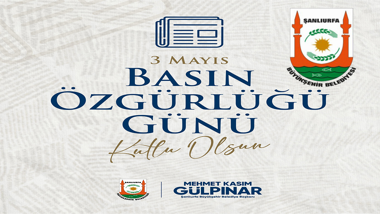 Şanlıurfa Büyükşehir Belediyesi, Basın Emekçilerine Teşekkür Etti