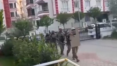 Gaziantep'te Helikopter Destekli Operasyon