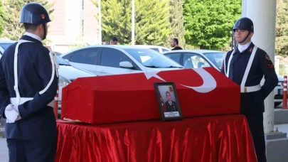 Trafik Kazası Kurbanı Uzman Çavuş İçin Veda Töreni