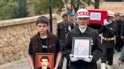 Kıbrıs gazisi son yolculuğuna uğurlandı