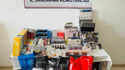 Şanlıurfa Jandarmasından Kaçak sigara operasyonu
