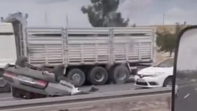 Suruç 'Ölüm yolu'nda peş peşe kaza