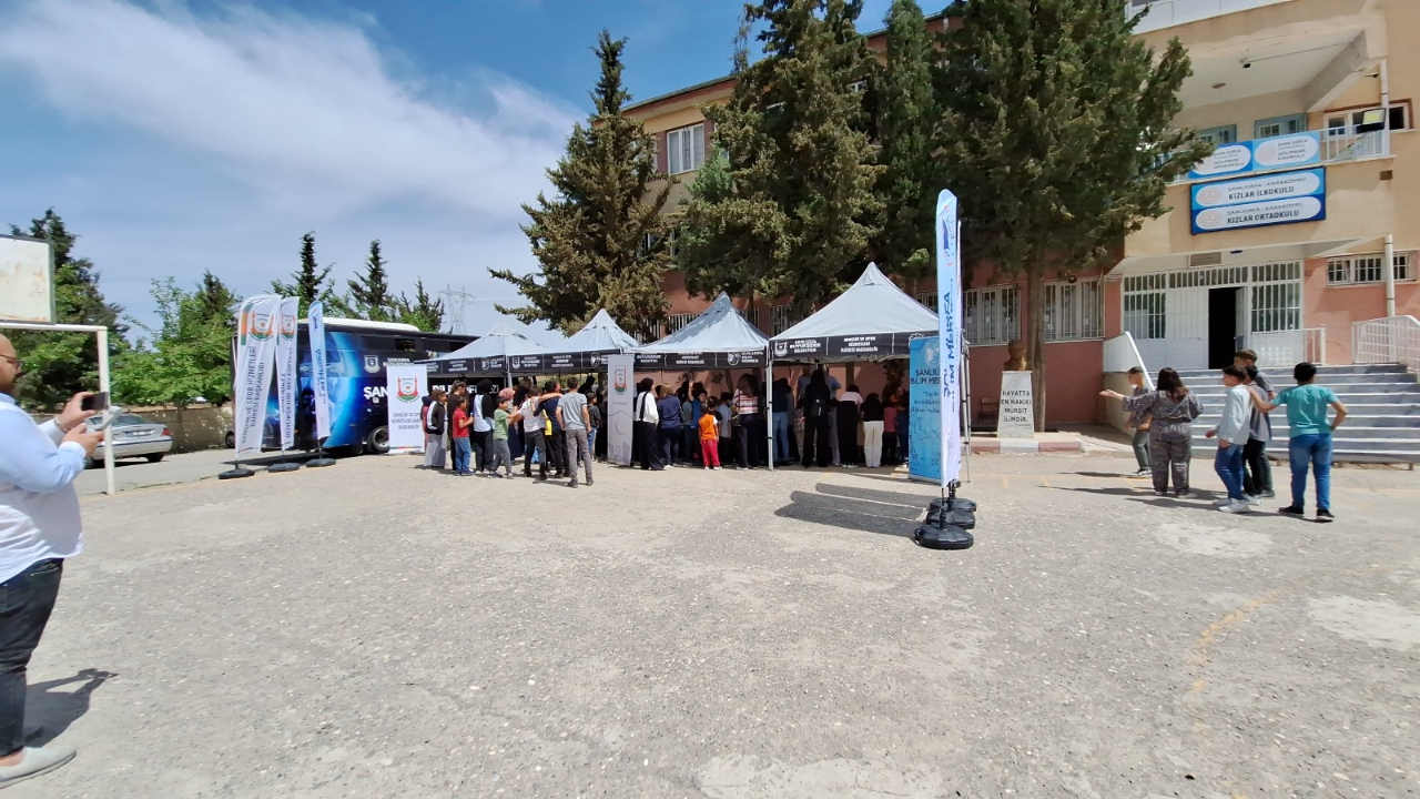 Şanlıurfa Kırsal Okullarda Bilim Merkezi Heyecanı