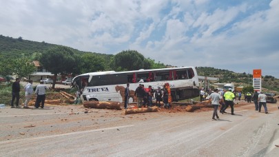 Çanakkale'de otobüs kazası: 6 ölü