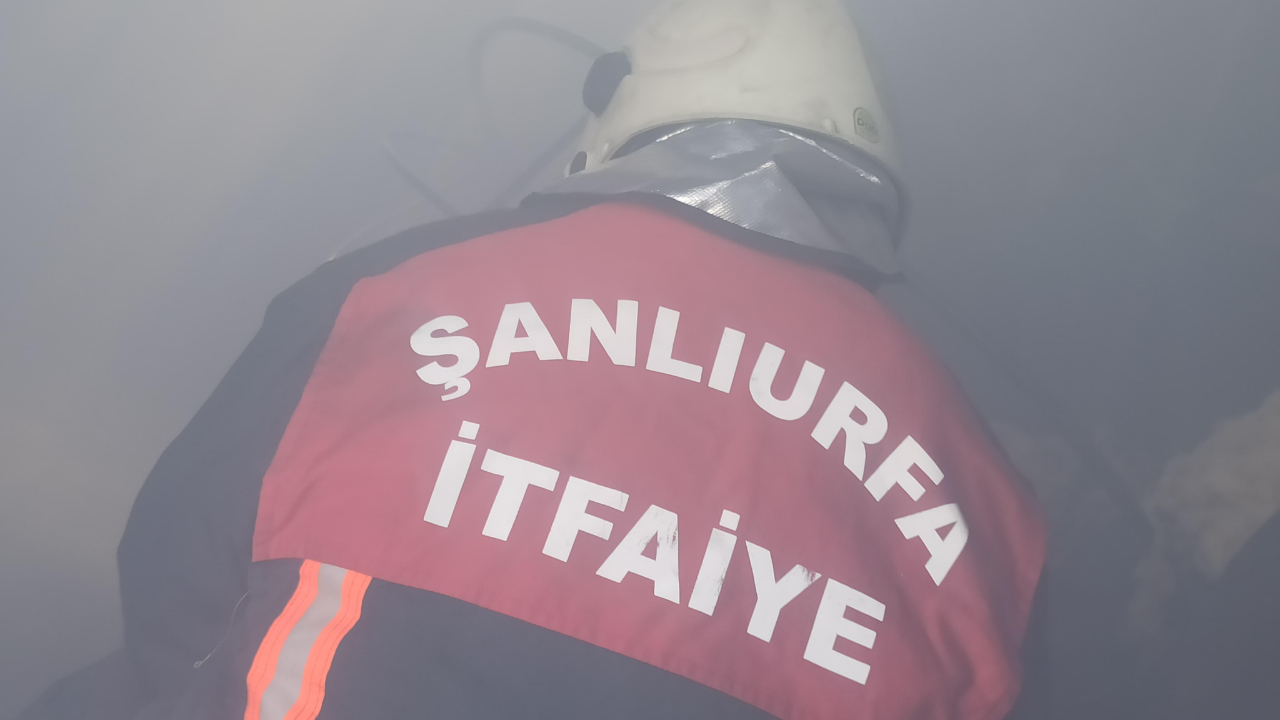 Şanlıurfa'da Yangın Büyümeden Söndürüldü
